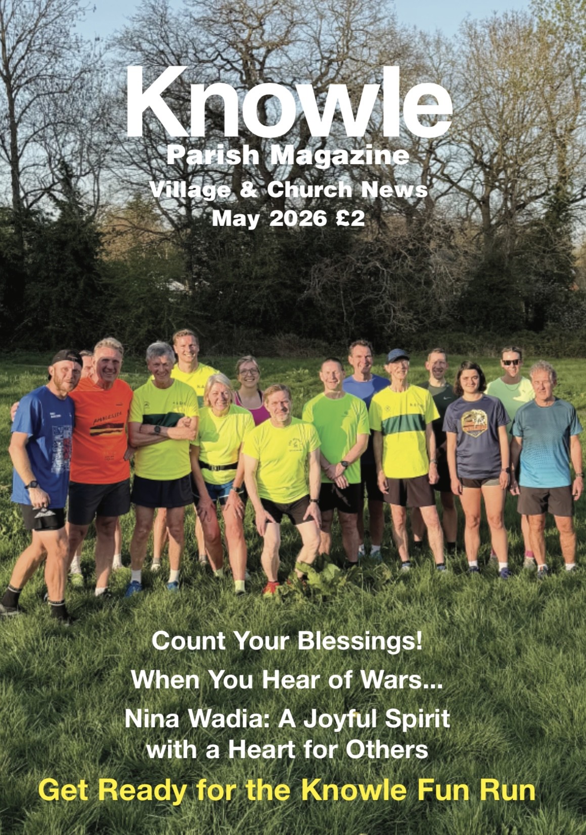 Front cover of Knowle Parish Magazine May 2026